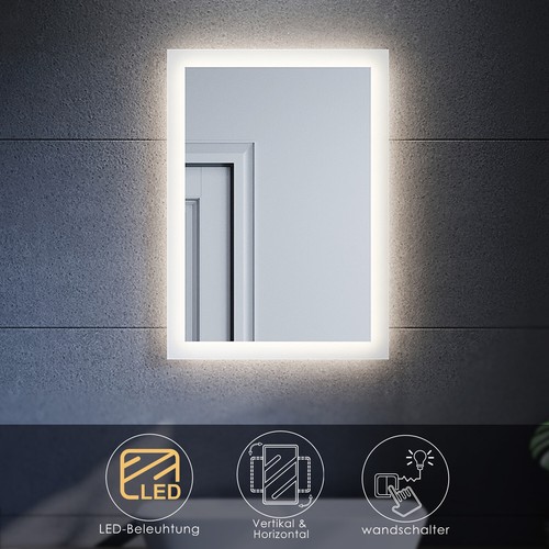 Badspiegel led 50x70 - badspiegel,