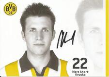 Marc Andre Kruska - Borussia Dortmund - 2006/2007 - Autogrammkarte  