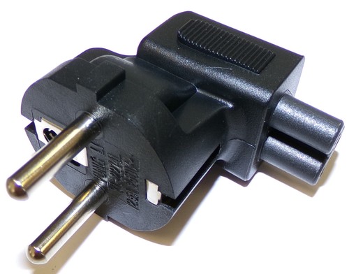 Stromadapter winkelstecker - stromadapter,,