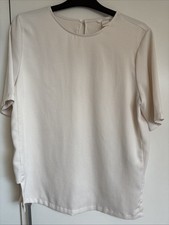 Lange Bluse Kurzarm H&M Gr. 42