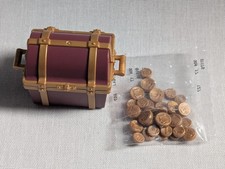 Playmobil  Schatztruhe Schatzkiste Goldmünzen Ritter Piraten