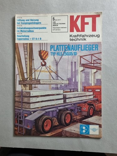 Kft kraftfahrzeugtechnik - 5/77,