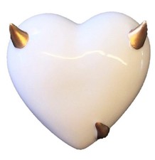 Keramik Herz 9cm in Box