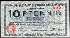 10 Pfennig  Stadt Köln 1920