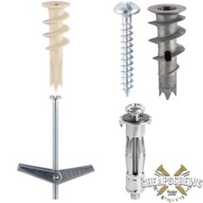 HOHLRAUMGIPSKARTON TROCKENWANDSTECKER SCHRAUBEN FEDER KIPPDREHZAHLSTECKER