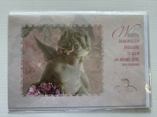 Grußkarte schutzengel engel - grußkarte,