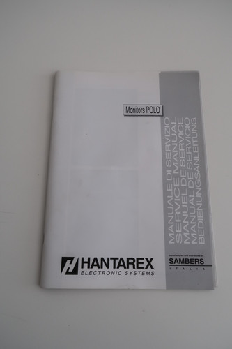Hantarex polo monitor service - hantarex,