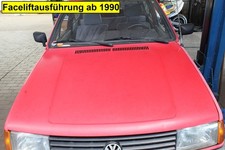 Motorhaube VW Polo 86 C Farbe ROT LY3D Limousine