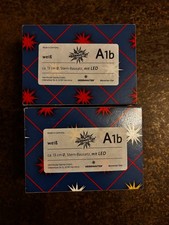 Herrnhuter Sterne Bastelsterne 2 Stück weiß Neu und OVP