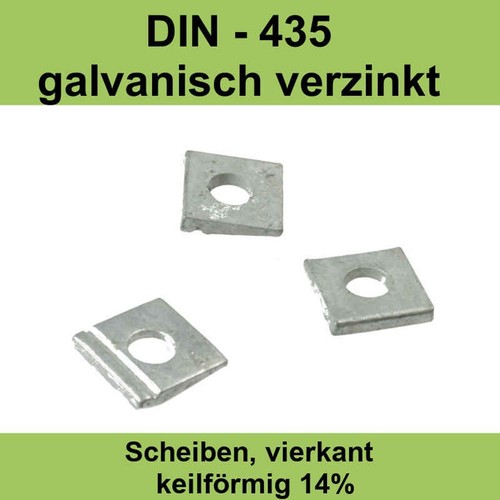 Din 435 stahl - stahl, feuerverzinkt