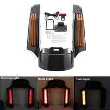 Rear Fender w/ Red Brake Amber