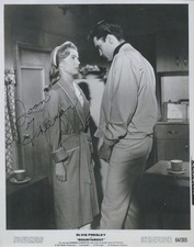 Joan FREEMAN (1942) orig. sign photo Elvis Presley 1950s photo 20x25cm autograph