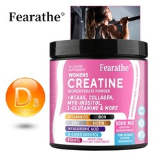 Kreatin-Monohydrat-Pulver für