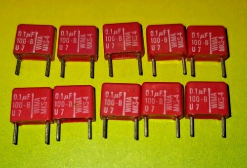 10x wima kondensator 1uf - , 0,1uf