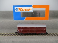 Roco Spur H0 46035 Güterwagen Viehtransportwagen der DB in OVP