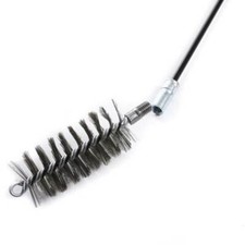 Kaminbesen Set Heizkesselbürste Ofenrohrbürste Schubstange 80cm 100cm 120cm 