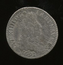 Louis XIV (1643-1715) 1/12 D'