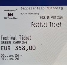 1x Ticket Rock im Park 2026