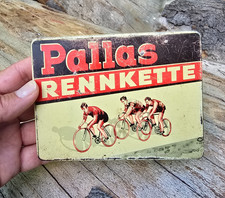 Pallas Rennkette Wunderschöne Antike Blechdose Kette Oldtimer Rennrad Fahrrad .