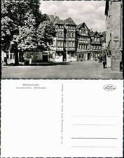 Ansichtskarte Wetzlar Jerusalem-Haus am Schillerplatz 1960