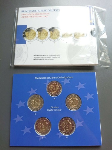 5x2 euro gedenkm brd - gedenkm., "50