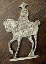 Zinnfigur Flach Reiter mit