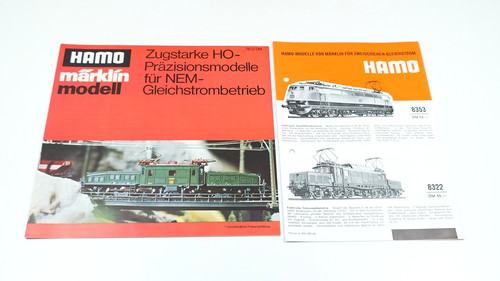 Märklin hamo straßenbahn - märklin, 2x