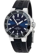 Oris 01 733 7730 4135-07 4 24 64EB Herrenuhr Aquis Date 43,5mm 30ATM