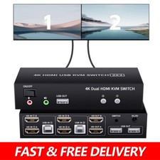 Dual monitor 2x2 - 2x2, switch