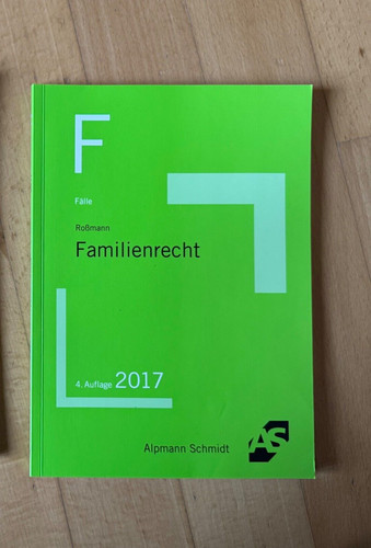 Fälle familienrecht alpmann - fälle,