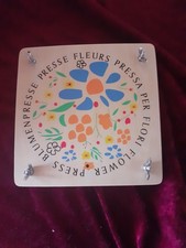 Blumenpresse Holz - gebraucht - wie neu