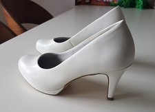 Pumps, Hochzeitsschuhe weiß