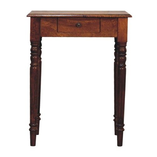 Schreibtisch mangoholz massiv - mangoholz,