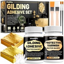 Kleber Set Goldblatt Blattgold