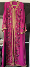Takschita Kaftan Abaya Pink