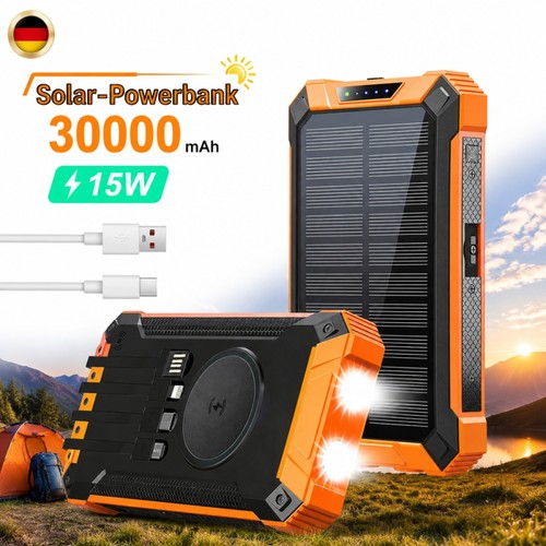 30000mah solar power bank - 30000mah,