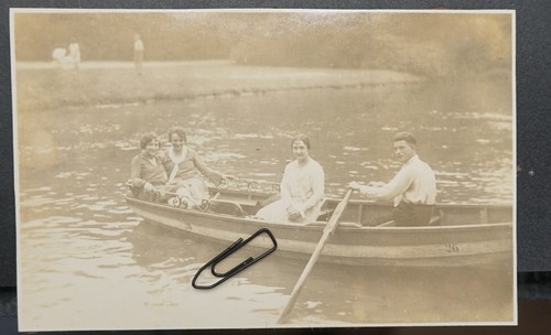 Foto portrait frauen - portrait, ruderboot