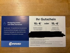 Conrad Electronik 10 oder 15