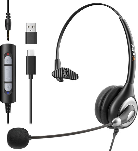 Wantek headset mit kabel - wantek,