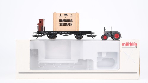 Märklin 46843 flachwagen - märklin, h0