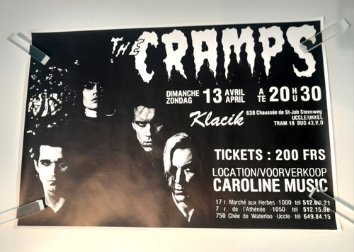 The cramps konzert - the, plakat