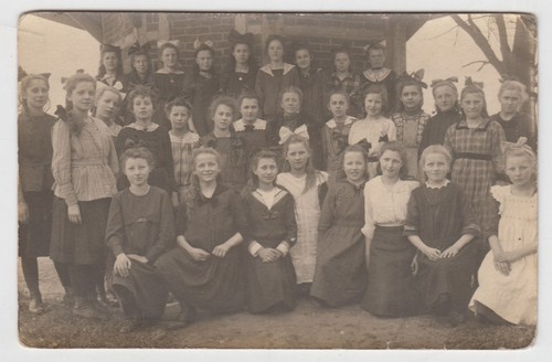 Gruppenbild klassenfoto - ak,