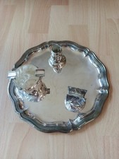  versilbertes Tablett HKE Turm