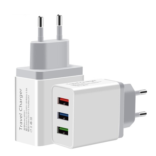 Schnell ladegerät usb - 3x,