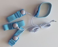 4 x Reizstrom Schlaufen verstellbar mit Kabel E-STIM ESTIM TENS EMS EROSTEK PES