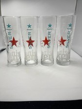 4 x Heineken Silber 10oz Half