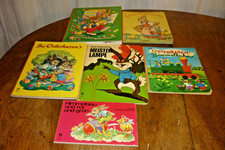 6 alte Osterhasen Bücher