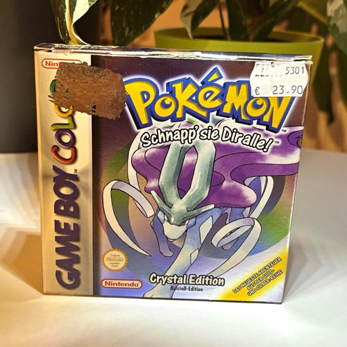 Nintendo pokémon crystal - nintendo,