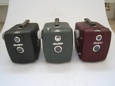 Boxkamera Daci, Dacora, Dangelmaier, Daci-Box, alte Kamera, Fotoapparat Konvolut
