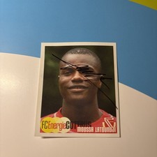 ★Moussa Latoundji FC Energie Cottbus 2002/03 Panini Sticker Original Signiert★